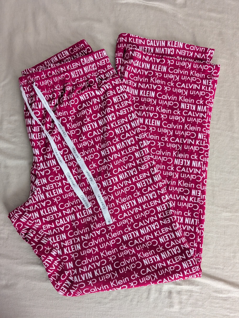 Calvin Klein Women's Pajamas, Red S